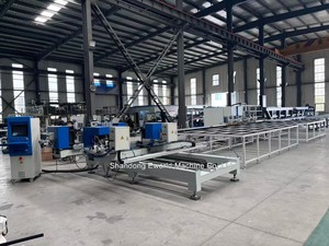 Línea Industrial de Soldadora y Limpiadora de Esquinas CNC de Alta Precisión de 4 Cabezas para PVC/UPVC sin Costuras con Motor - Product Image 2