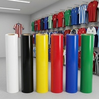 Machine de presse à chaud pour flocage PVC lavable, vente en gros, vinyle PVC flexible, impression personnalisée de maillots de sport, impression adhésive thermocollante pour vêtements Renli