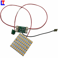 Carte de circuit imprimé LED RoHS 94v0, batterie externe, prototype multicouche avec lumière nocturne, SMD 2835, marque LT, cuivre 1 oz, perçage 0,2 mm