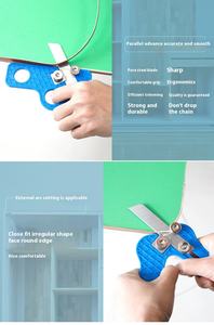 Outil de coupe de bord en PVC portable pour la menuiserie coupe-bordures en bois manuel de qualité bricolage avec support OEM personnalisé - Product Image 4