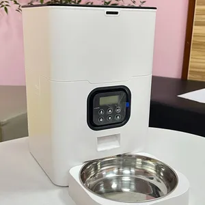 2022 Petwant High Quality Dog Automatic Feeder 4 L Dog Products Smart Pet Feeder For Cat And Dogs