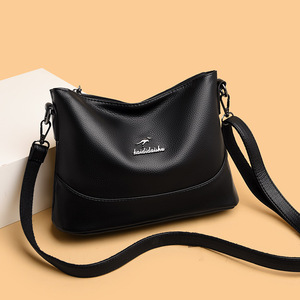 Nuevo Bolso Bandolera de Moda, Gran Capacidad, de Cuero Suave, Bolso de Mano para Mujer, Diseño de Lujo - Product Image 1