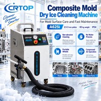 Machine de nettoyage à la glace sèche Crtop pour l'entretien des outils composites et des résidus de démoulage