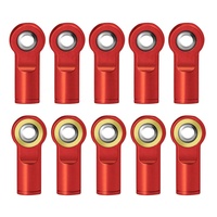 Tiges de liaison en alliage d'aluminium M4, extrémités sphériques CCW pour A103025 T92076 90046 1/10, pièces de voiture RC, 10 pièces