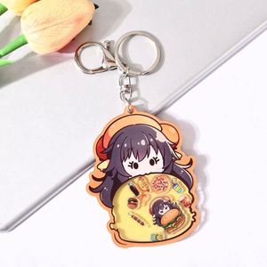 Gran oferta, llavero impreso personalizado de alta calidad, nuevo estilo, acrílico creativo transparente que se puede abrir, agitador reemplazable, soportes - Product Image 4