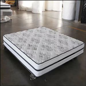 Materasso Ibrido Compresso da 14 Pollici con <span class=keywords><strong>Topper</strong></span> a Bobina Vibrante <span class=keywords><strong>per</strong></span> un Comfort Migliorato, Letto King Size in Memory Foam - Product Image 6