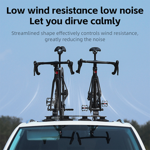 WEST BIKING Nuovo <span class=keywords><strong>Portabici</strong></span> da Tetto Auto in Lega di Alluminio con <span class=keywords><strong>Ventosa</strong></span> per Biciclette - Product Image 2