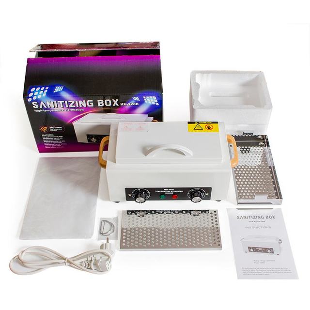 Nail Sterilizer Oem/Odm Water Nail Tools Latest Autoclave Disinfection Lamp High Quality Dry Heat Cabinet Uv Sterilizer Conveyor