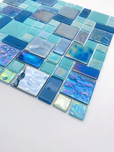 Trang trí hồ bơ<span class=keywords><strong>i</strong></span> gạch khảm mô hình tùy chỉnh gạch khảm thủy tinh - Product Image 2