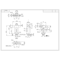Câble USB 2.0 Type-C Mâle vers Femelle avec gaine en PVC 0,3m 0,5m 1m, rallonge de charge et de données, avec vis de fixation pour ordinateur