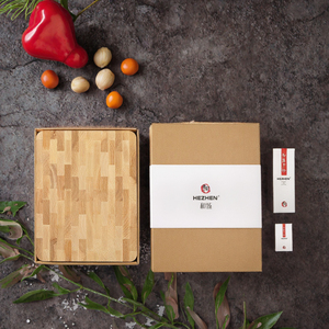 Tabla de Cortar Cuadrada Ecológica de Madera de Fresno, Bloque de Cortar Reversible Grueso y Resistente para Uso Comercial en Restaurantes y Carnicerías. - Product Image 3