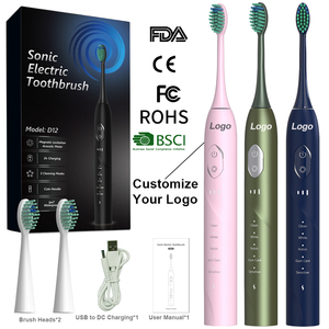 Produits d'hygiène bucco-dentaire, <span class=keywords><strong>brosse</strong></span> à <span class=keywords><strong>dents</strong></span> électrique intelligente, étanche, sonique, <span class=keywords><strong>rechargeable</strong></span>, nouvelle arrivée 2026 - Product Image 1