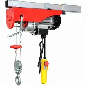 PA200kg 300kg 500kg 800kg 12M Motor Hoist Mini Electric Wire Rope Hoist