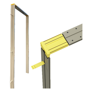 Pratiko 105 mm Contre-cadre universel en PVC 2170 mm de haut pour tablettes à vaisselle - Product Image 1
