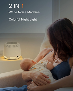 Altavoz Inalámbrico Sin Batería con Luz Nocturna y Máquina de Ruido Blanco para Relajarse - Product Image 6