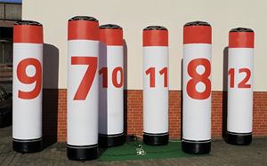 Piliers gonflables publicitaires d'extérieur personnalisés en usine, faible MOQ, impression, colonne gonflable scellée à l'air - Product Image 6