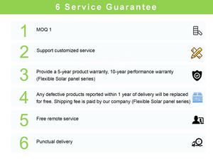 Panneau solaire flexible ETFE sur mesure de 120 watts 24 volts pour la charge de batterie, panneaux photovoltaïques mono de 80W 120W 140W - Product Image 4