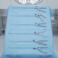Pince à suture manuelle autoclavable et réutilisable, homologuée CE ISO, à mâchoire droite de 5 mm, pour usage clinique hospitalier