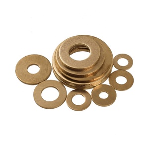OEM Custom Metal Shim Gaskets Laser Cutting Special Shape Punching Brass Red Copper Aluminum Stainless Steel <b>Spacer</b> Parts - Product Image 4