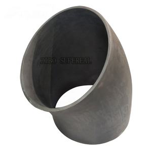 Resistência a Alta Temperatura <span class=keywords><strong>SIC</strong></span> Carboneto De Silício Resistente Ao Desgaste Cerâmica Forrado Placa Tubo - Product Image 1