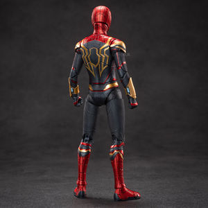 Zd Toys - Figura de Acción Original de Spider-Man: No Way Home, Rojo y Dorado, Escala 1/10, Articulaciones Móviles, 18 cm, 7 Pulgadas - Product Image 4