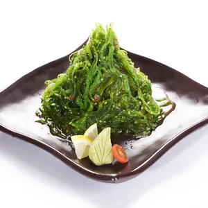 中国冷冻食品批发海带海藻沙拉吃寿司，食物