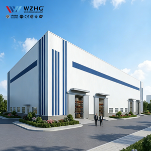 Estructura de Acero Prefabricada para Construcción Industrial, Almacén/Taller/Edificio Modular - Product Image 1