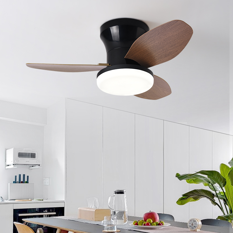 24-Inch Home Bedroom Living Room Ceiling Fan Lamp with LED Light Source Exclusive Inverter Motor Direct Factory Sale