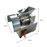 Machine automatique électrique de façonnage de boules de pâte de différentes tailles, coupe-ronde et diviseuse de pâte pour rouleaux de printemps, chapati, roti