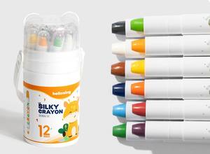 Crayons de peinture en gros pour enfants, crayons multicolores lavables, crayons torsadés, crayons torsadables soyeux, crayons à tourner - Product Image 4