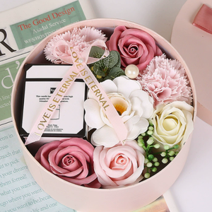 Juego de Regalo de Velas Aromáticas con Aroma a Rosa Eterna, Caja de Jabones en Forma de Flor para el Día de San Valentín, Propuesta de Matrimonio - Nuevo Éxito de Ventas - Product Image 3