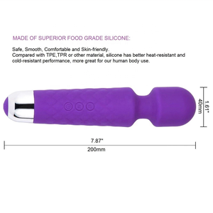 Massager della Bacchetta Palmare Personal <span class=keywords><strong>Vibratore</strong></span> Magico Cordless Terapia Spalle Collo Schiena Faccia di vibrazione di Massaggio Del Piede - Product Image 4