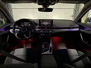 Iluminación Ambiental Interior para Auto, LED RGB de 64 Colores, Decoración para Audi A5 S5 B9 2017-2024, Accesorios y Piezas de Adorno - Product Image 6