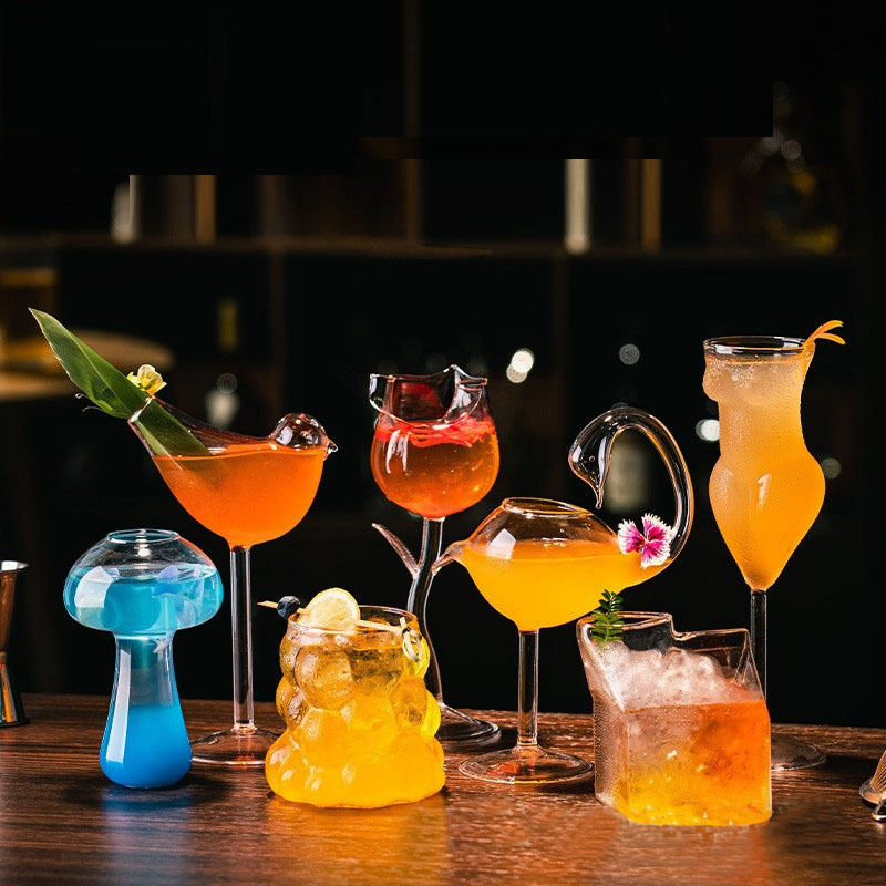 Factory Custom Horn Shaped Shot Glass