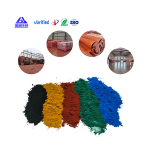 Pigment d'oxyde de fer rouge, jaune, vert, bleu, noir, gamme complète, vente en gros d'usine, certifié RoHS REACH, échantillon gratuit, prix de gros - Product Image 6