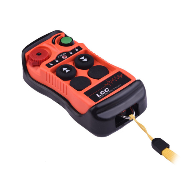 Hot Selling Q200/Q202 DC12V-48V IP65 Waterproof Metal Gantry Crane Wireless Single/dual Speed Industrial Radio Remote Controller