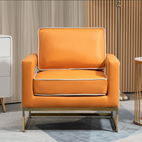 Ensemble de 2 fauteuils de salon de luxe pour salon, chaises modernes pour salon de beauté, fauteuil d'appoint en velours rose relaxant