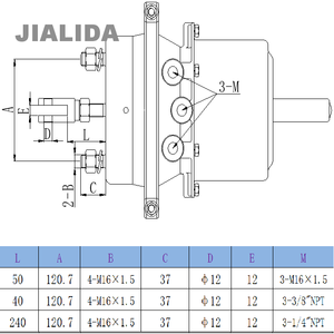 30/24 하이 퀄리티 트랙터 브레이크 실린더 트레일러 에어 브레이크 챔버 일본식 4 볼트 스틸 알루미늄 IATF16949 인증 1 - Product Image 4