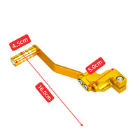 Nouvelle pédale de changement de vitesse avant en alliage d'aluminium CNC, remplacement pour moto tout-terrain 110cc 125cc 150cc 250cc, Dirt Bike Shifter