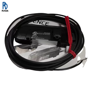 เครื่องขยายสัญญาณเซ็นเซอร์ไฟเบอร์ออปติก Keyence FS2-62 FS2-62P แบบ NPN PNP ตอบสนองภายใน 500 วินาที สำหรับสายการผลิตอัตโนมัติ บริษัท KEYENCE ของอเมริกา - Product Image 1