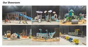 KaiqiキッズPEおもちゃダブル子犬春ライダーロッキングホースアミューズメント機器幼稚園、学校、遊園地