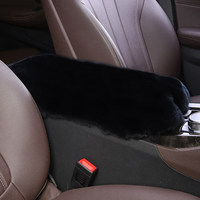 Tapis de voiture antidérapant personnalisé en vraie fourrure de lapin Rex, fait main, lavable, décoratif, petit tapis universel doux et moelleux