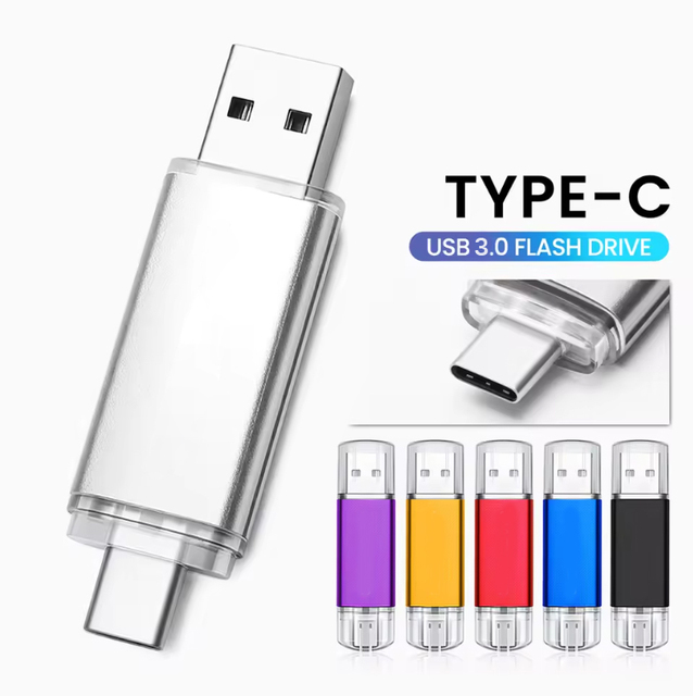 Customized 1TB USB Killer Flash Drive USB 3.2 Super High Speed with Type-C Interface Metal CE Certified