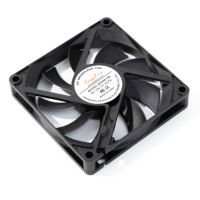 Ventilateur axial DC à double roulement à billes ultra silencieux à faible bruit 80x80x15mm 8015 DC 5V 12V 24V 48V pour boîtier d'ordinateur, serveur, radiateur
