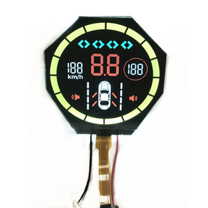 Màn Hình <span class=keywords><strong>LCD</strong></span> Tròn Màu Đen VA Tùy Chỉnh Màn Hình <span class=keywords><strong>LCD</strong></span> Màu Vàng/Xanh/Đỏ/Màu - Product Image 1