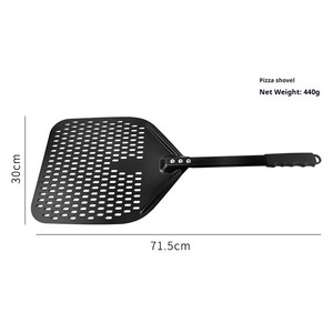 Pelle à <span class=keywords><strong>pizza</strong></span> en acier inoxydable de qualité supérieure avec poignée antidérapante pour un service et une cuisson pratiques des pizzas et des pains - Product Image 6