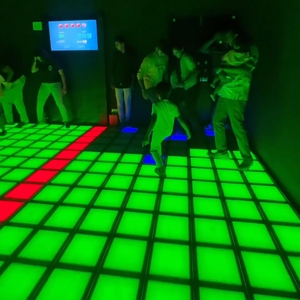 Led sàn nhảy 30x30cm ánh sáng trẻ em hoạt động trò chơi tương tác Disco RGB sân khấu thiết bị chiếu sáng trò chơi hoạt động - Product Image 5