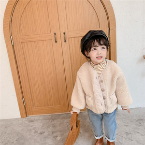 Vêtements d'extérieur chauds pour enfants en coton polaire, vestes et manteaux pour filles - Product Image 6