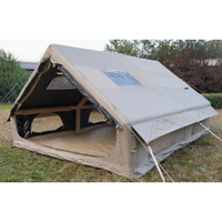 Tente gonflable occultante pour chambre noire, 12 300D Oxford, imperméable 3000 mm, double porte, hublots, quatre saisons, pliable, en gros