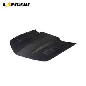 Capot avant en fibre de carbone pour pièces de carrosserie Chevrolet Camaro 2010-2015 - Product Image 4